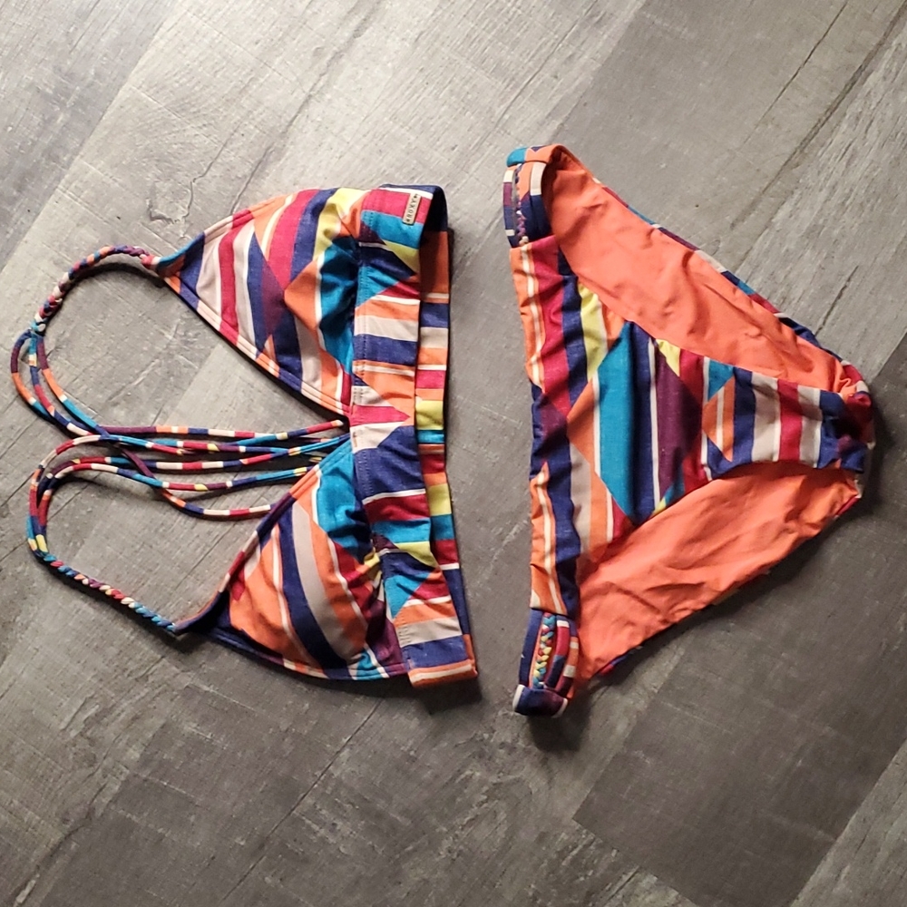 ROXY 🌈 Rainbow BIKINI SET